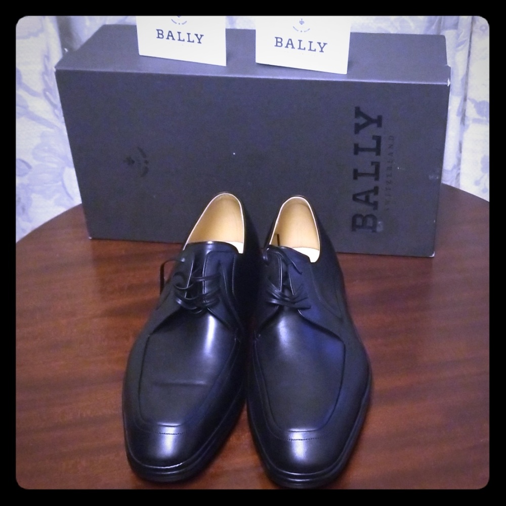 Bally Black Dress Shoes